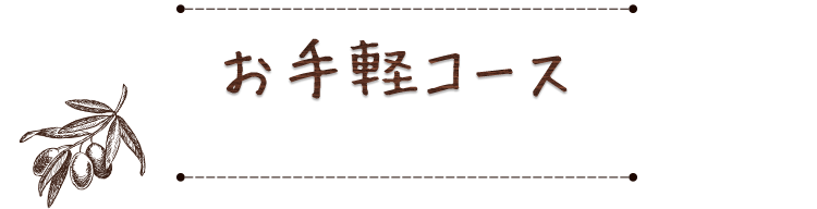 お手軽コース